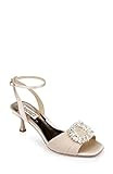 Badgley Mischka Women's Nimah Kitten Heel Sandal Heeled | Amazon (US)