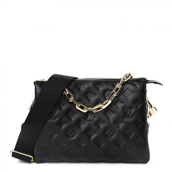 LOUIS VUITTON

Lambskin Embossed Monogram Coussin PM Black | Fashionphile