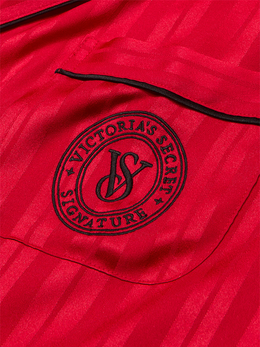 Glazed Satin Short Pajama Set | Victoria's Secret (US / CA )