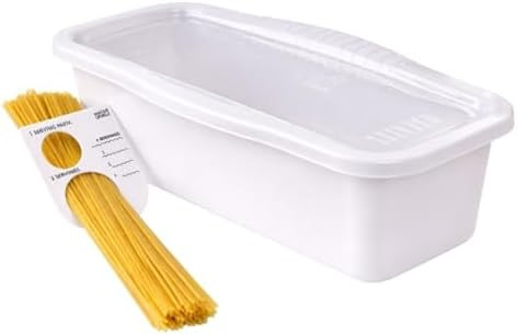 Microwave Pasta Cooker with Built-In Portion Tool, BPA-Free Microwave Pasta Maker for Spaghetti, ... | Amazon (US)