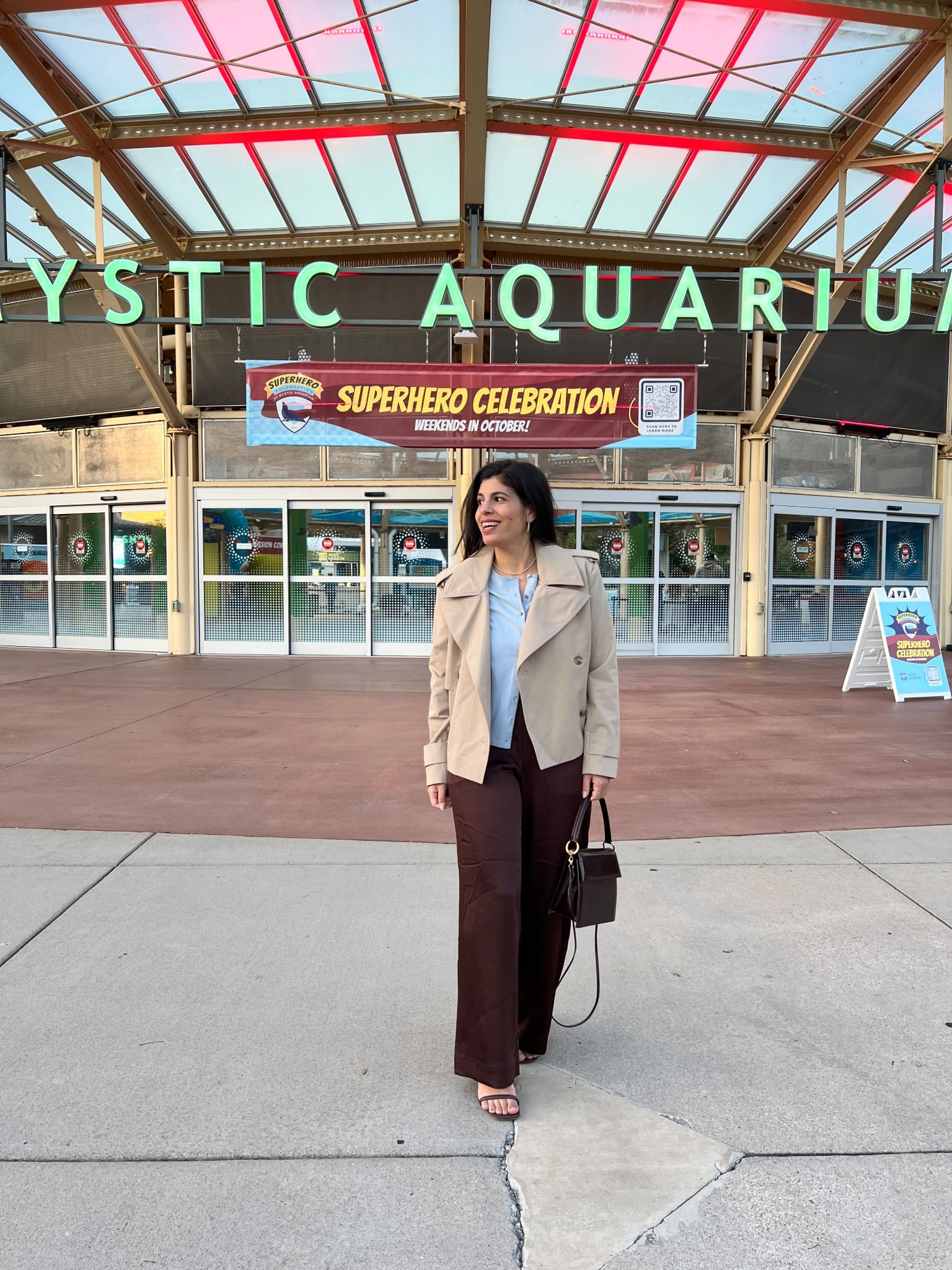 An evening at the aquarium 