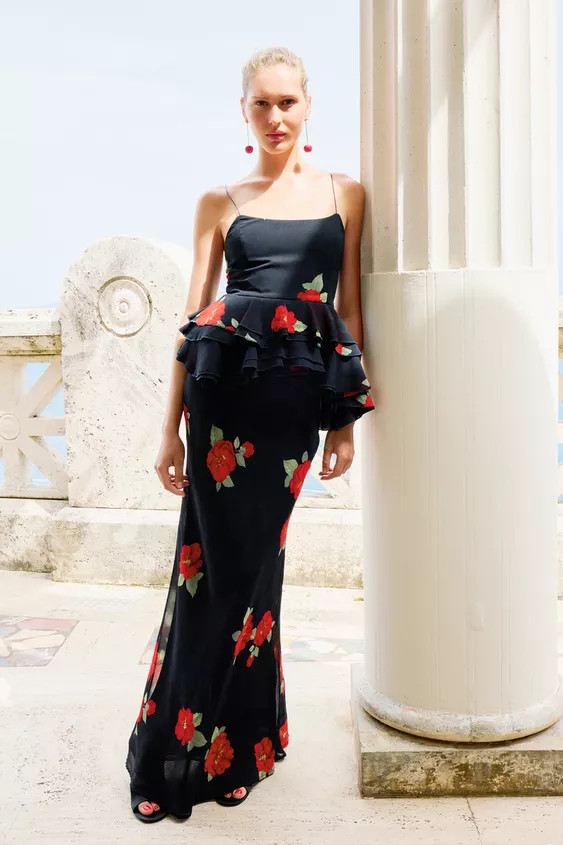 FLORAL PRINT SKIRT | Zara UK