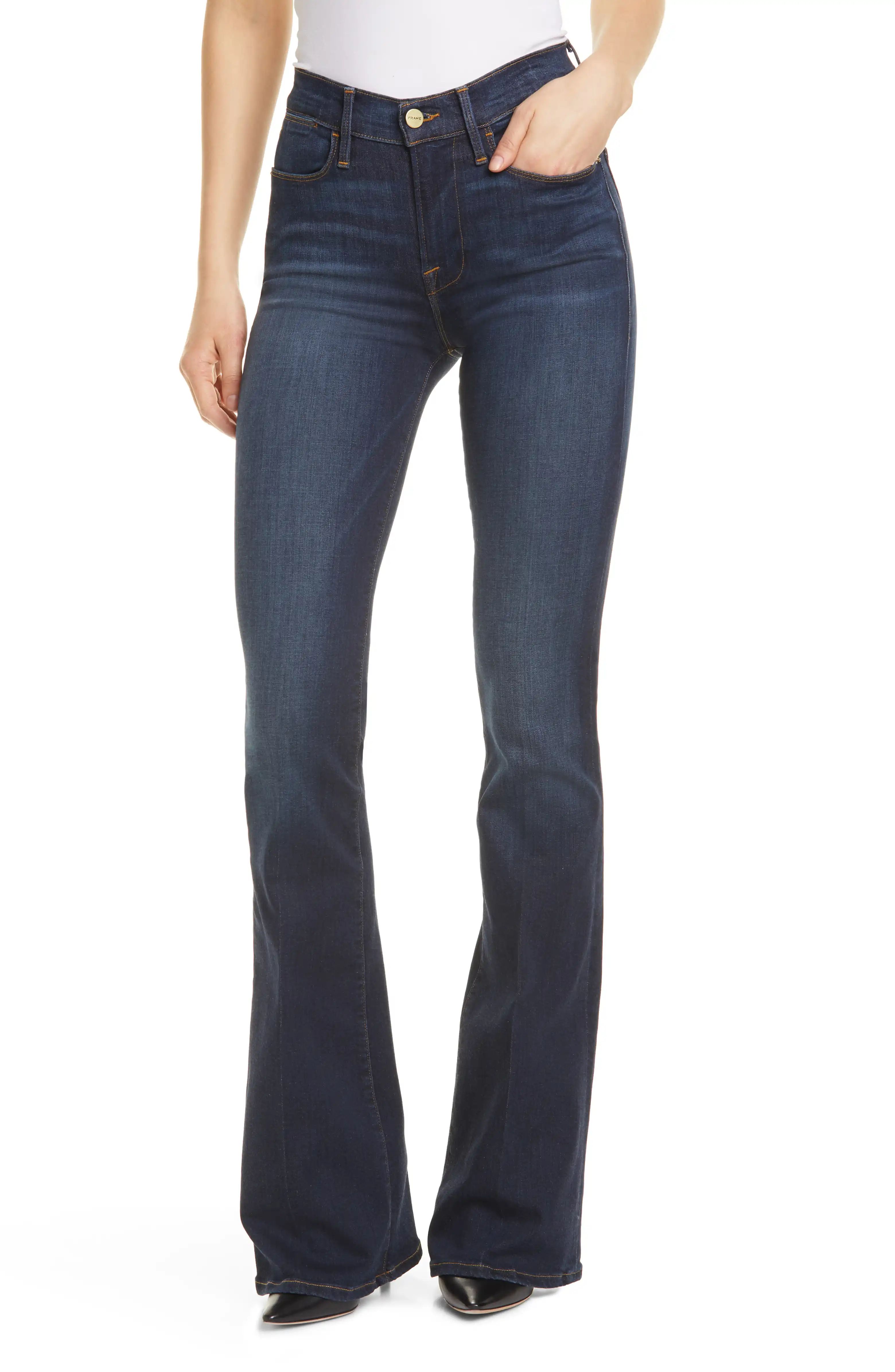 Le High Waist Flare Jeans | Nordstrom