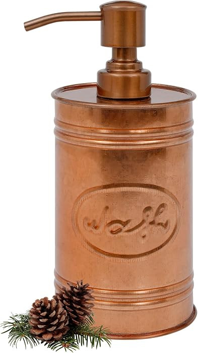 Autumn Alley Copper Farmhouse Soap Dispenser, Kitchen & Bathroom, 17.5 oz | Amazon (US)