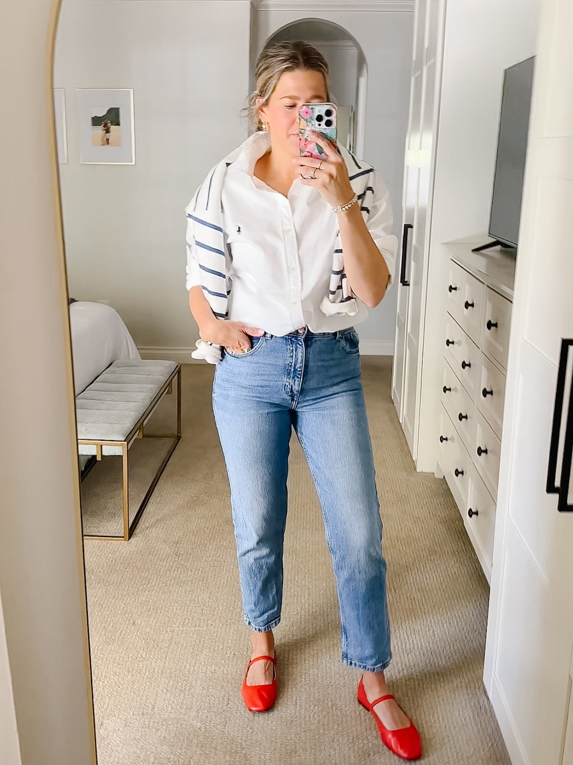 OOTD with my new favorite flats from Madewell❤️

#LTKfindsunder100 #LTKshoecrush #LTKsalealert