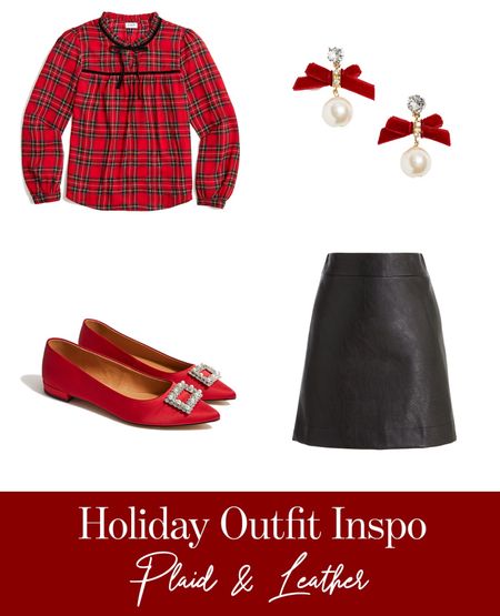 Plaid and leather are a winning combo for any holiday outfit, like this one from J Crew Factory. 

#LTKHoliday #LTKSeasonal #LTKstyletip