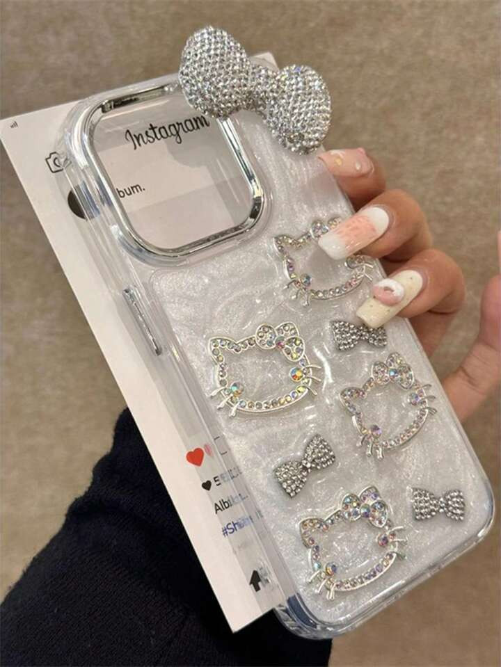 Sanrio Cute Phone Case [Sanrio Star Protection Case] Official Sanrio Anti-Drop Electroplated Frame With Liquid Glue Star Design Phone Case Compatible With Apple Waterproof Shockproof Scratch Resistant | SHEIN
