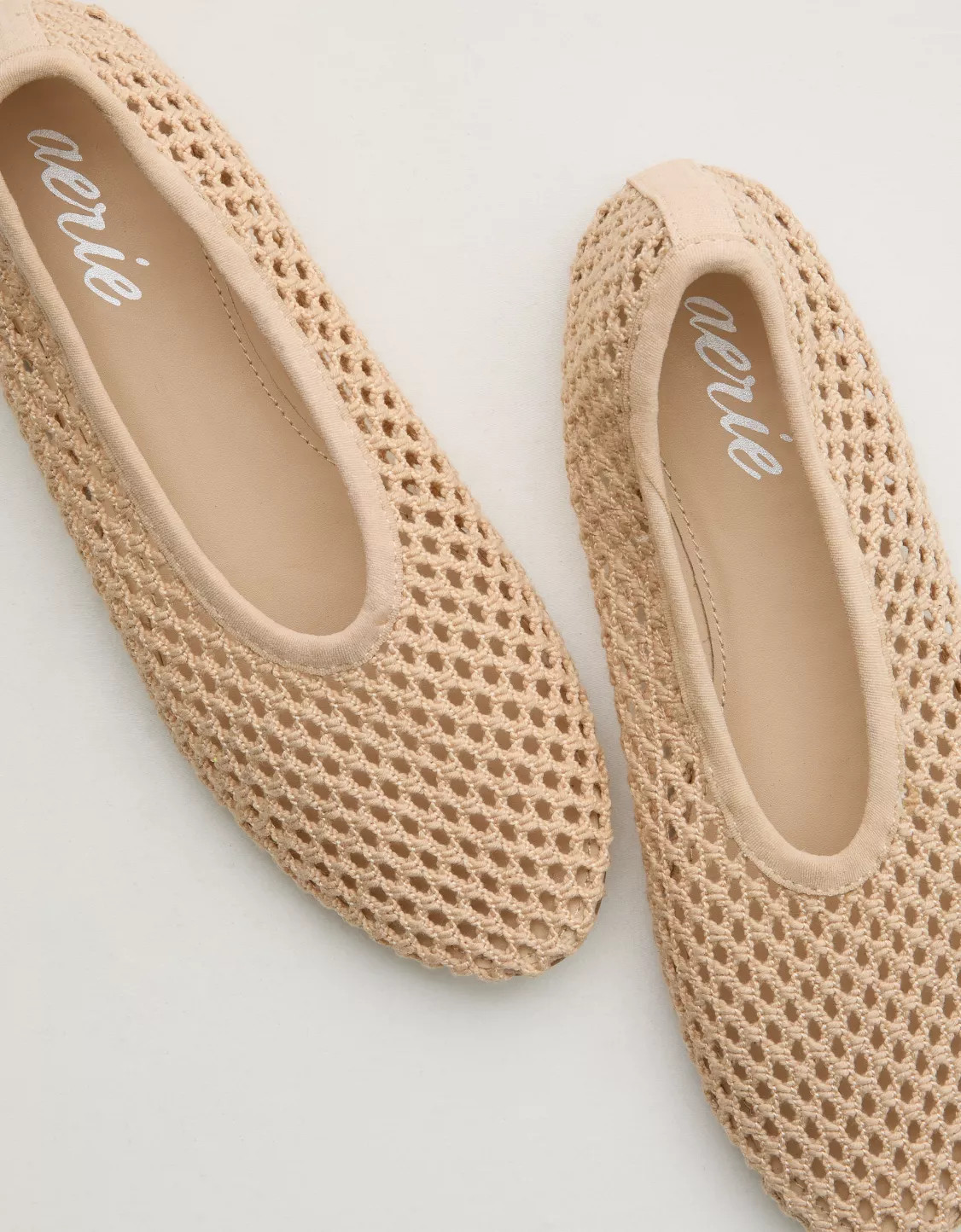 Aerie Crochet Ballet Flat | Aerie