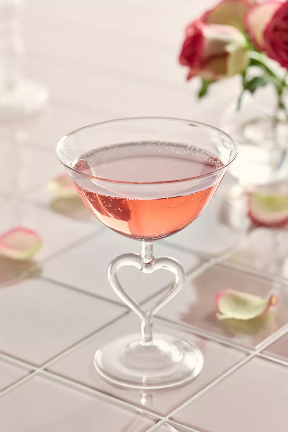 Crystal Love Coupe Glass | Urban Outfitters (US and RoW)