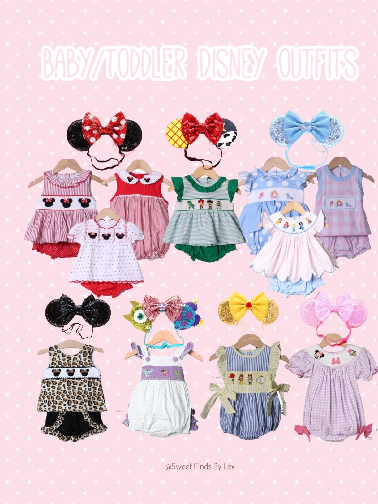 Baby/toddler Disney outfits we love🩷