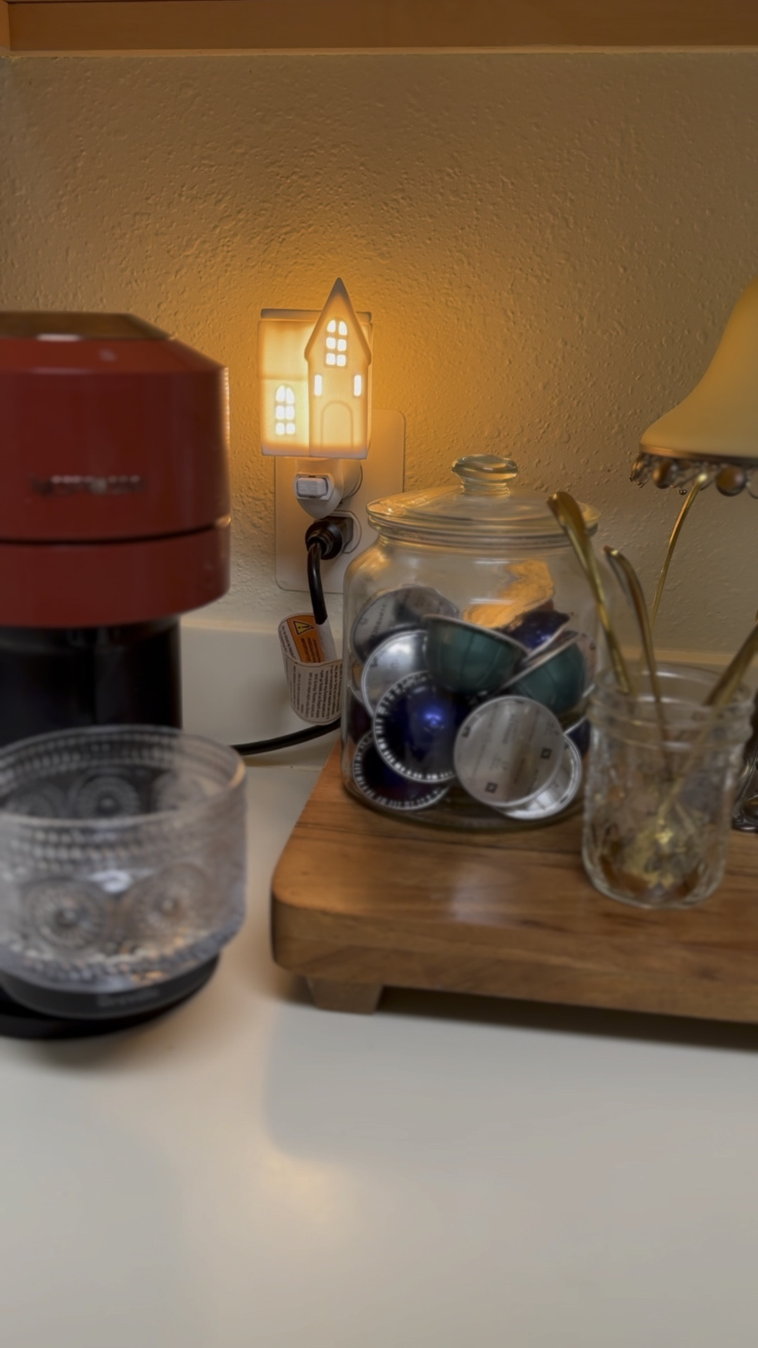 The perfect little addition to my coffee bar. My Nespresso machine is on sale now too! 🎉

#LTKVideo #LTKCyberWeek #LTKhome