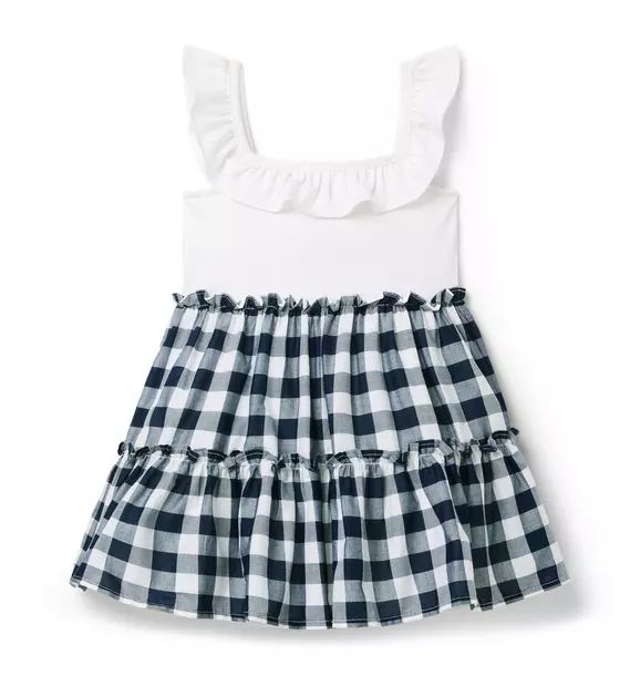 Gingham Ruffle Dress | Janie and Jack