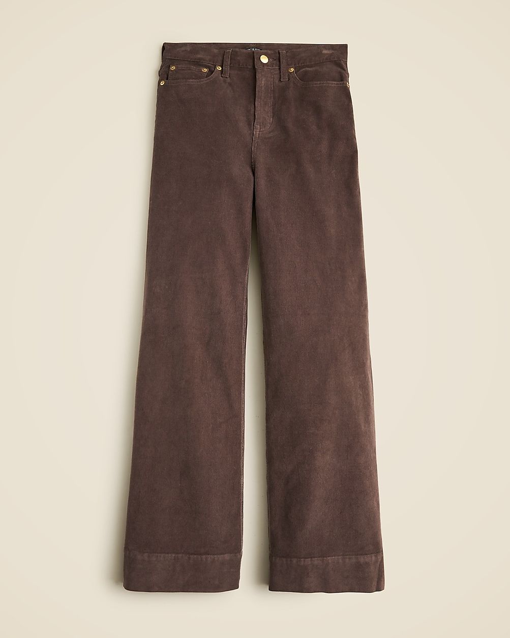 Petite wide-leg corduroy trouser | J. Crew US