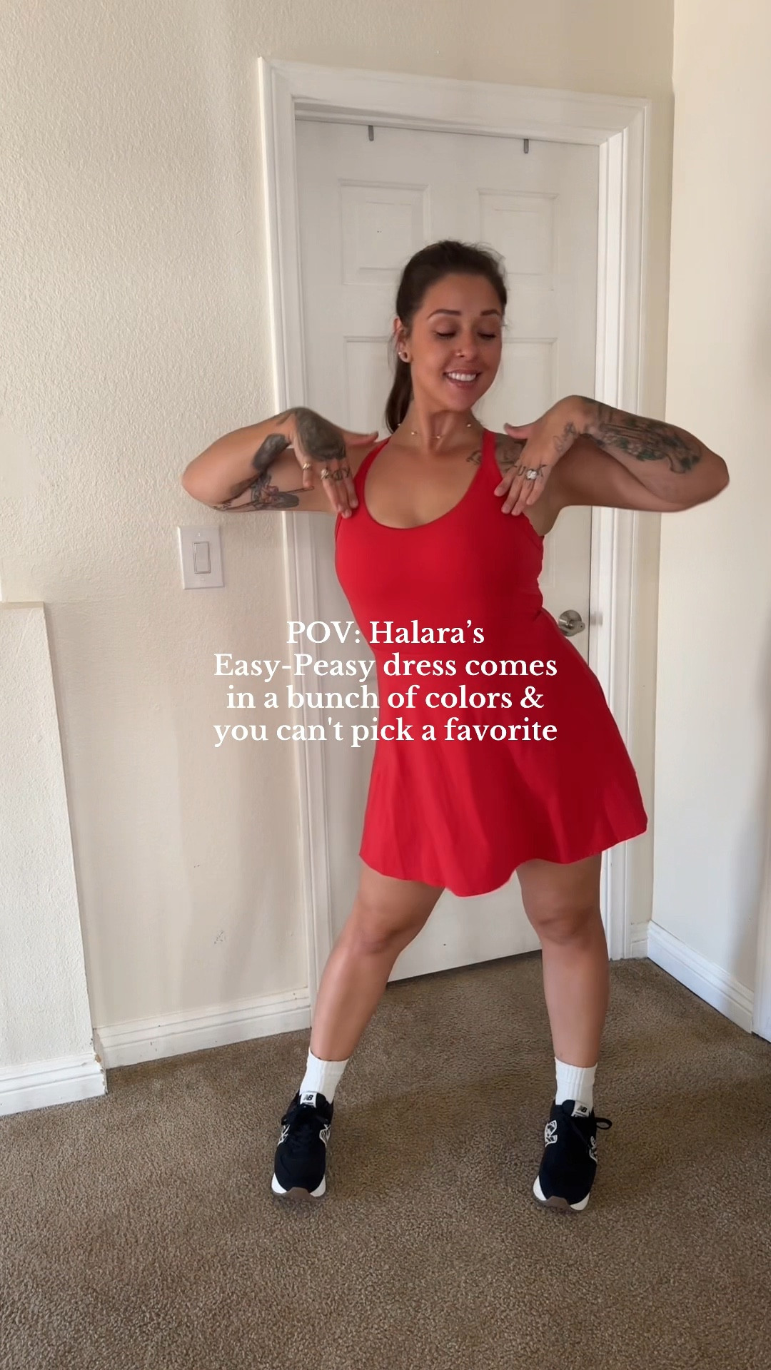 HALARA EASY PEASY ACTIVE DRESS

#LTKTravel #LTKActive #LTKFitness