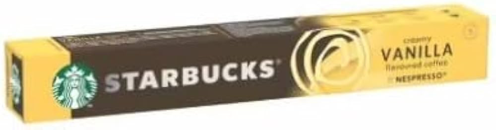 STARBUCKS Café Capsules compatibles NESPRESSO Vanille Intensité 5 - Le paquet de 10 capsules | Amazon (FR)