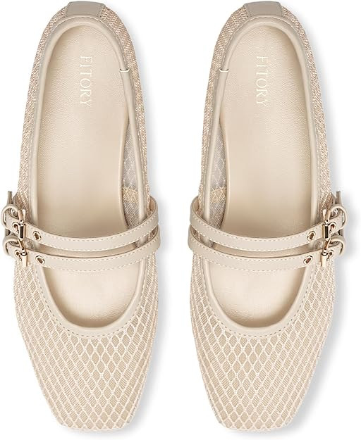 FITORY Mary Jane Shoes Women, Dress Ballet Flats Work Business Casual | Amazon (US)