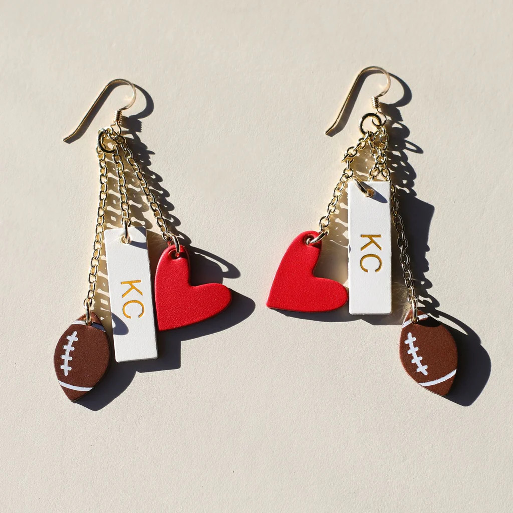 Kansas City Commemorative Earrings | Nickel and Suede