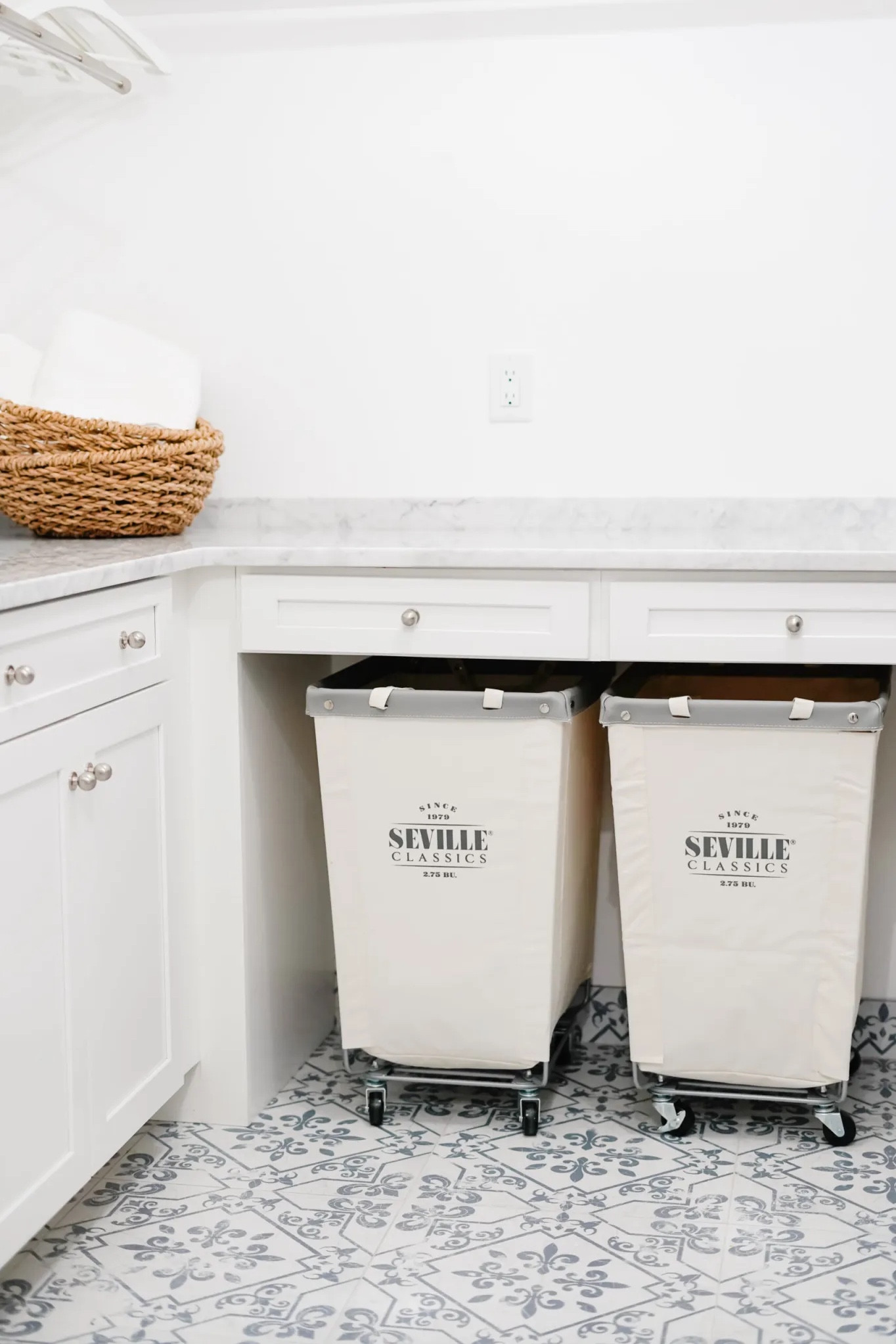 Bast Laundry Rolling Hampers Great Size and Quality! Easy to assemble. Under $100. 

#LTKunder100 #LTKhome