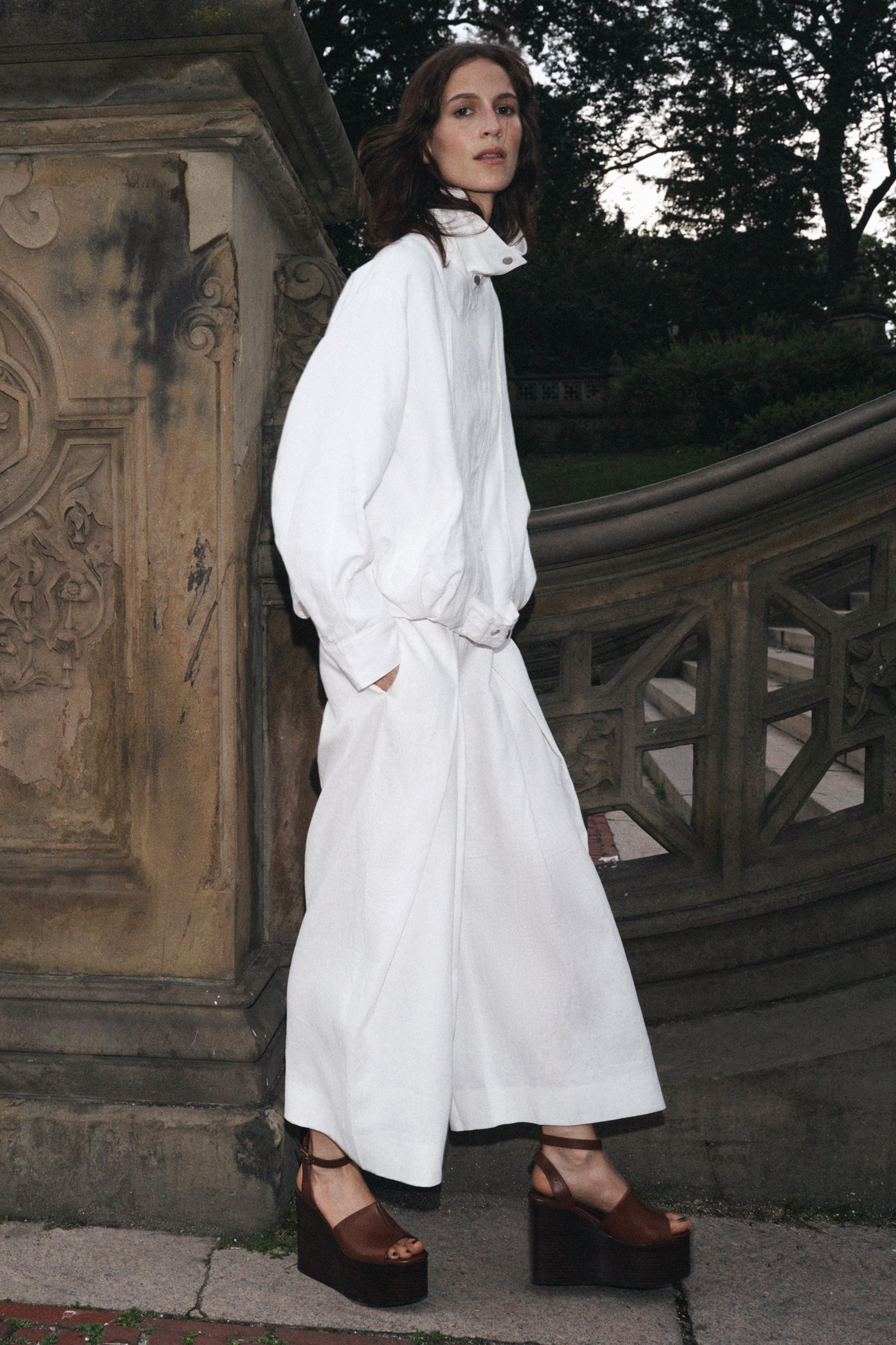 100% LINEN BOMBER JACKET ZW COLLECTION | Zara US