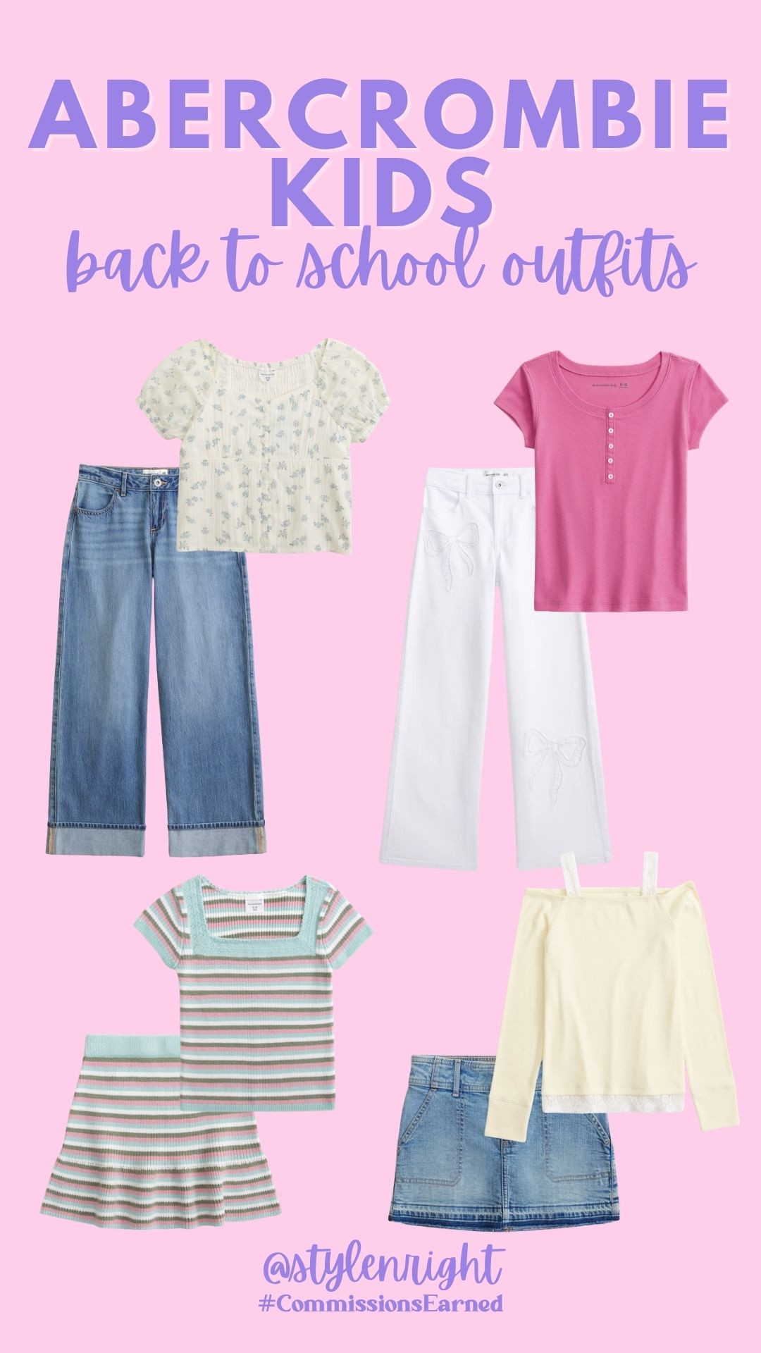 BOGO 50% off everything from Abercrombie right now!! They have the cutest back to school fashion!

fall fashion, watchnow, new arrivals, finds under 100, denim, outfits for girls, kids clothing, shelli enright 

 #LTKmomlife #LTKSeasonal #LTKKids
