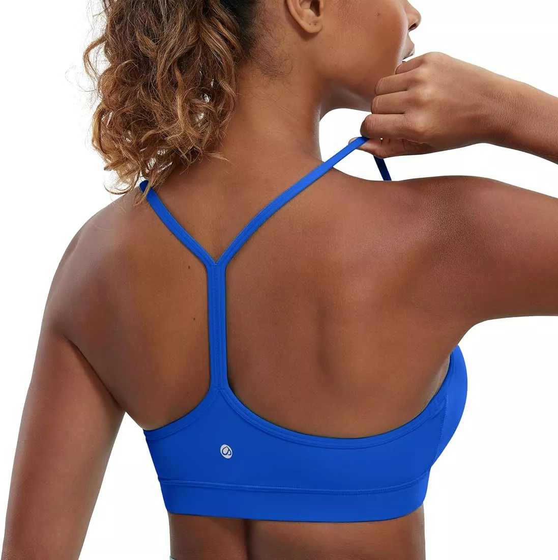 Buy CRZ YOGA Women's High Impact Sport Bra with Back Pocket Front Zipper  Workout Bra Magenta XL at