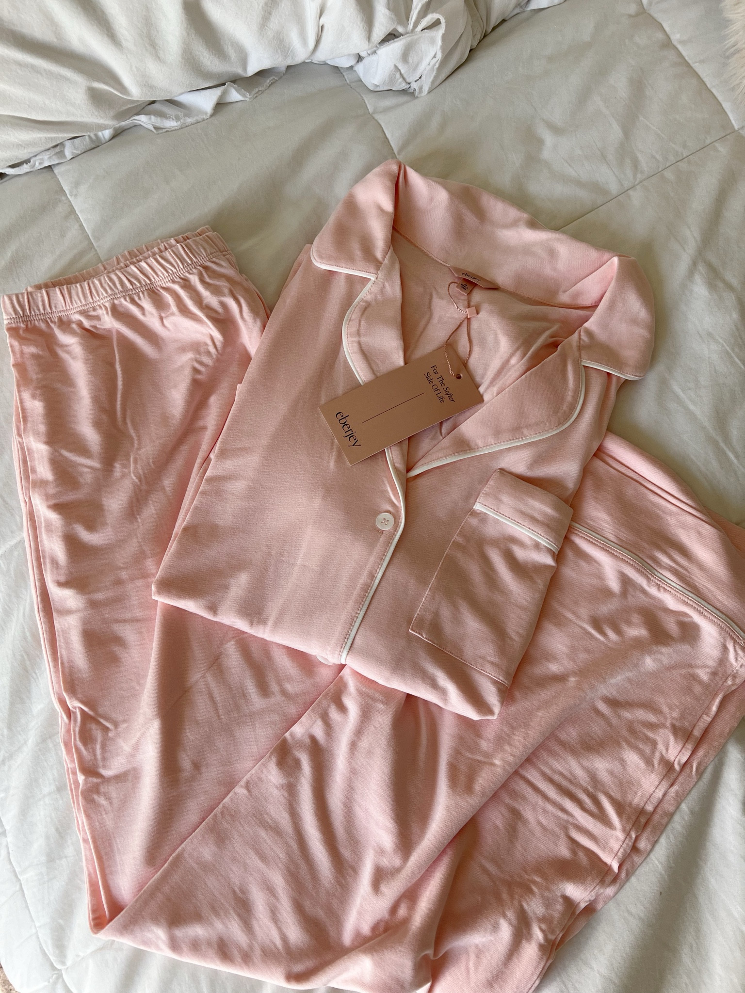 softest pjs from @eberjey 🤍

#LTKxSephora #LTKhome #LTKxTarget