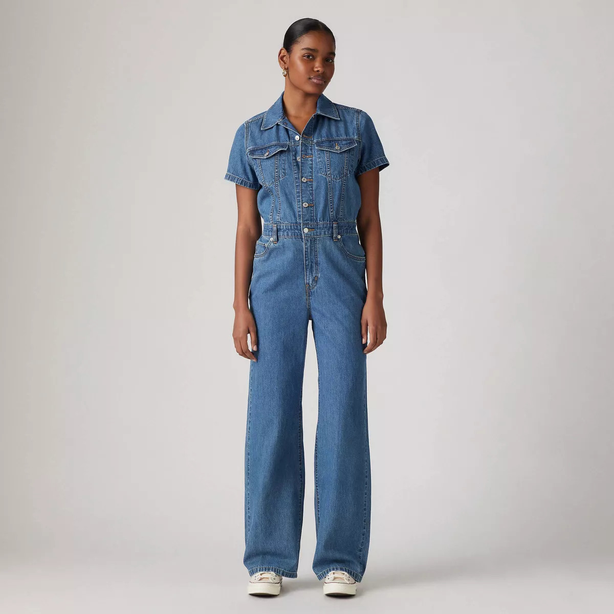 Levi's® Women's Type 3 Jumpsuit - Blue Joke M | Target