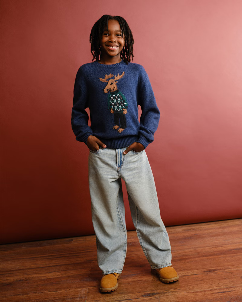 boys ultra baggy jeans | boys bottoms | Abercrombie.com | Abercrombie & Fitch (US)