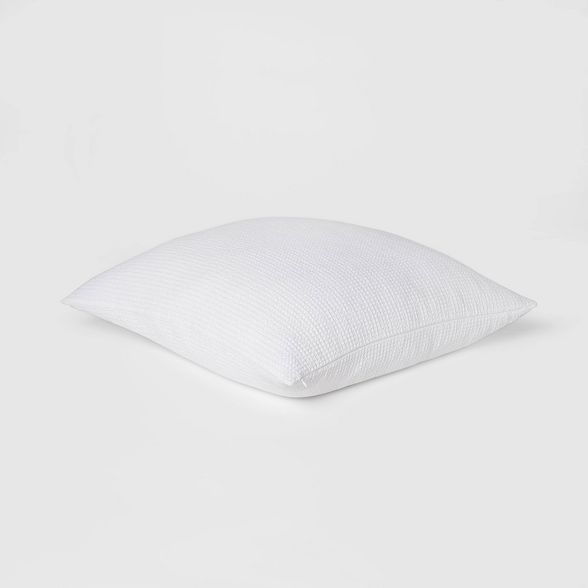 Euro Washed Waffle Weave Throw Pillow White - Threshold™ | Target