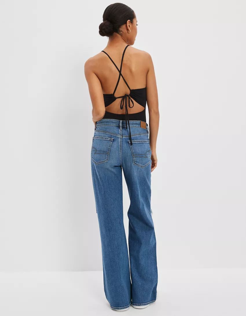 AE Open Back Bodysuit | American Eagle Outfitters (US & CA)