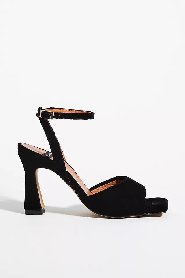 Angel Alarcon Puffy Ankle-Strap Heels | Anthropologie (US)