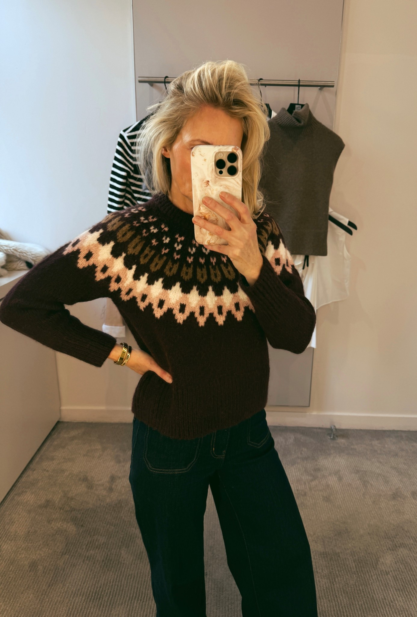 Love a fair isle sweater for winter! 

 Use Code: BFRIGCSF:
• Spend $150, Get a $75 Gift Card
• Spend $500, Get a $125 Gift Card
• Spend $1,000, Get a $250 Gift Card
• Spend $3,000, Get a $750 Gift Card

#LTKSaleAlert #LTKCyberWeek #LTKSeasonal