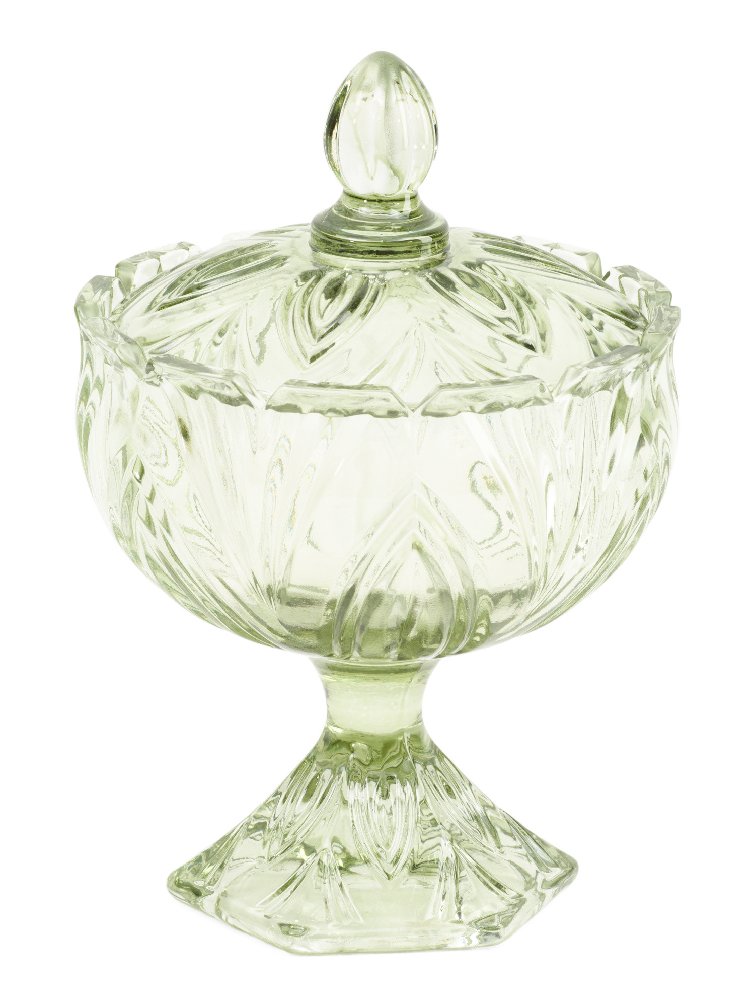 Made In Italy 6.5x9.5in Ludmila Glass Jar With Lid | Home | Marshalls | Marshalls