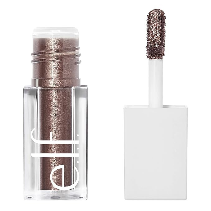 e.l.f. Liquid Metallic Eyeshadow, Quick-Drying, Long-Lasting, Gel-Based Formula For One-Swipe Pig... | Amazon (US)