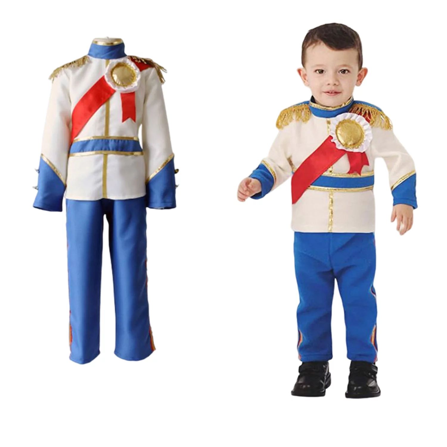 Kamo Toddler Kids Boys Prince Costume Prince Charming Halloween Dress Up Costume | Walmart (US)