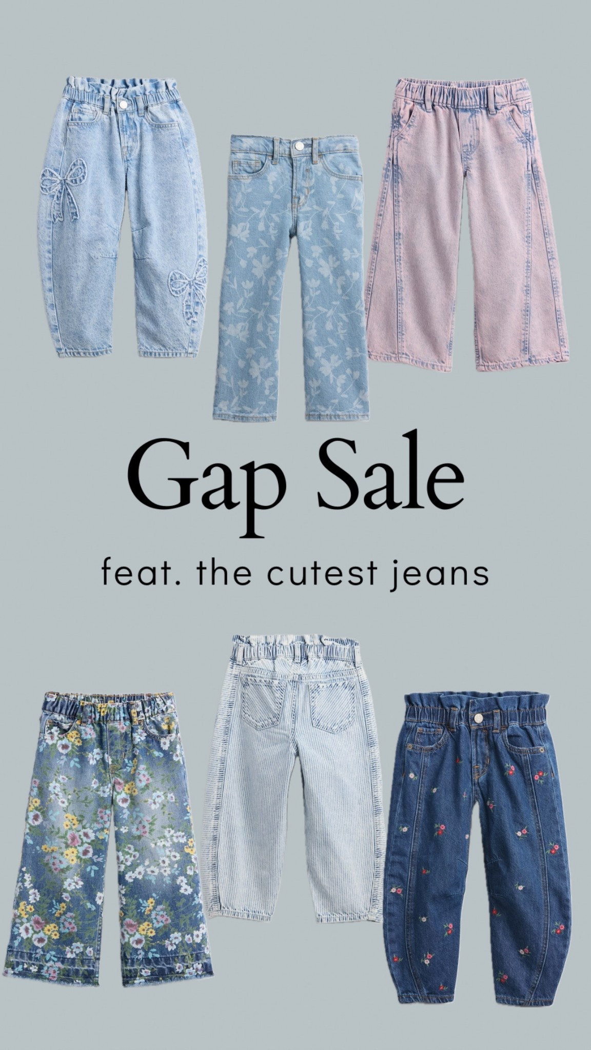 Gap with the cutest toddler jeans, on sale! 

#LTKSaleAlert #LTKSeasonal #LTKKids