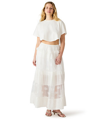 Steve Madden Women's Tarryn Flared Loose-Fit Skirt - Macy's | Macy's