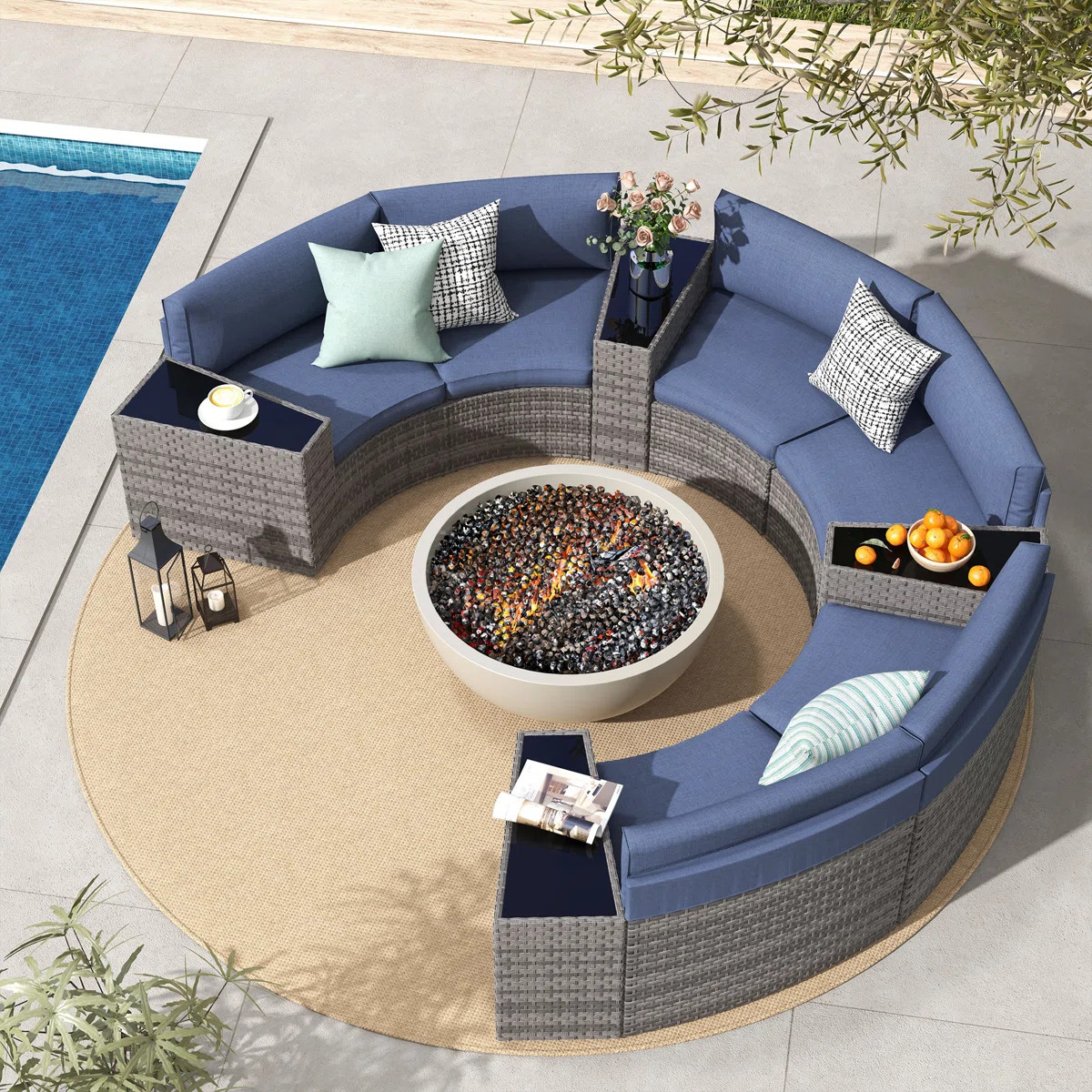 Latitude Run® 6 - Person Seating Group With Cushions & Reviews | Wayfair | Wayfair North America