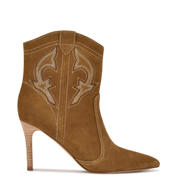 Flows Western Heeled Booties | Nine West (US)