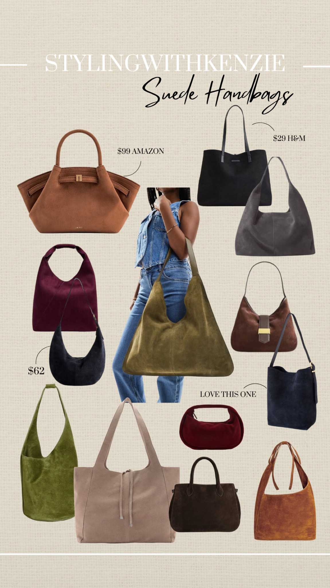 FALL TREND ALERT 🚨 SUEDE HANDBAGS 

Fall Fashion | Fall Style | Fall Outfits | Fall Handbags 

#LTKFindsUnder50 #LTKStyleTip #LTKFindsUnder100