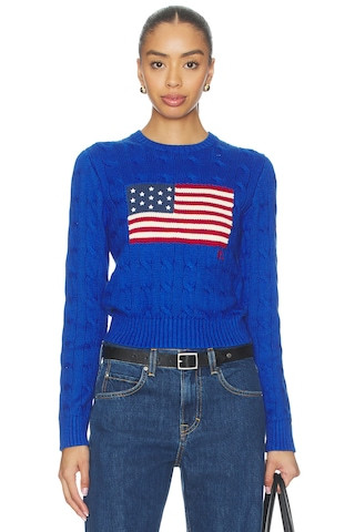 Cotton Crewneck Pullover Sweater
                    
                    Polo Ralph Lauren | Revolve Clothing (Global)