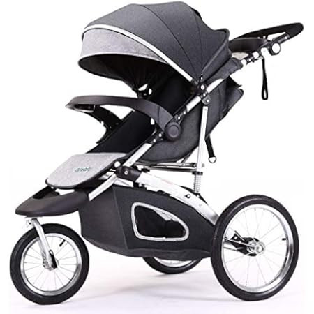 Baby Jogger Summit X3 Jogging Stroller - 2016 | Air-Filled Rubber Tires | All-Wheel Suspension | Qui | Amazon (US)