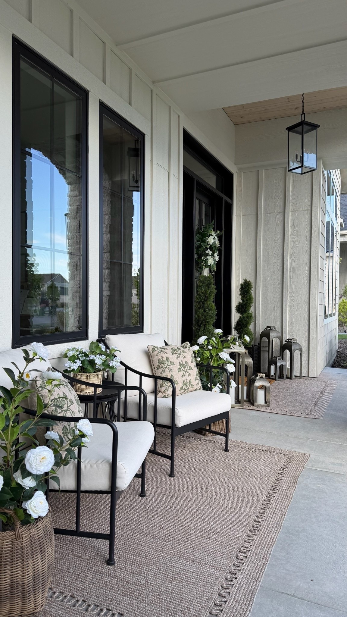 I am loving our affordable front porch reset! All of these styles are Walmart and Target, and have completely transformed our front porch!

#LTKHome #LTKSeasonal