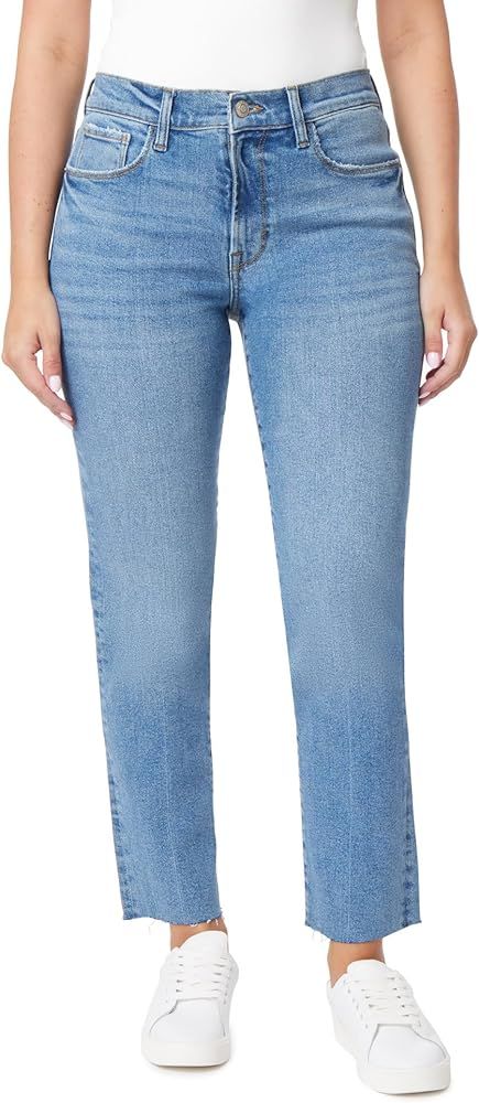 kensie Jeans Women's High-Rise Slim Straight 27-Inch Inseam, Sizes 0-16 | Amazon (US)