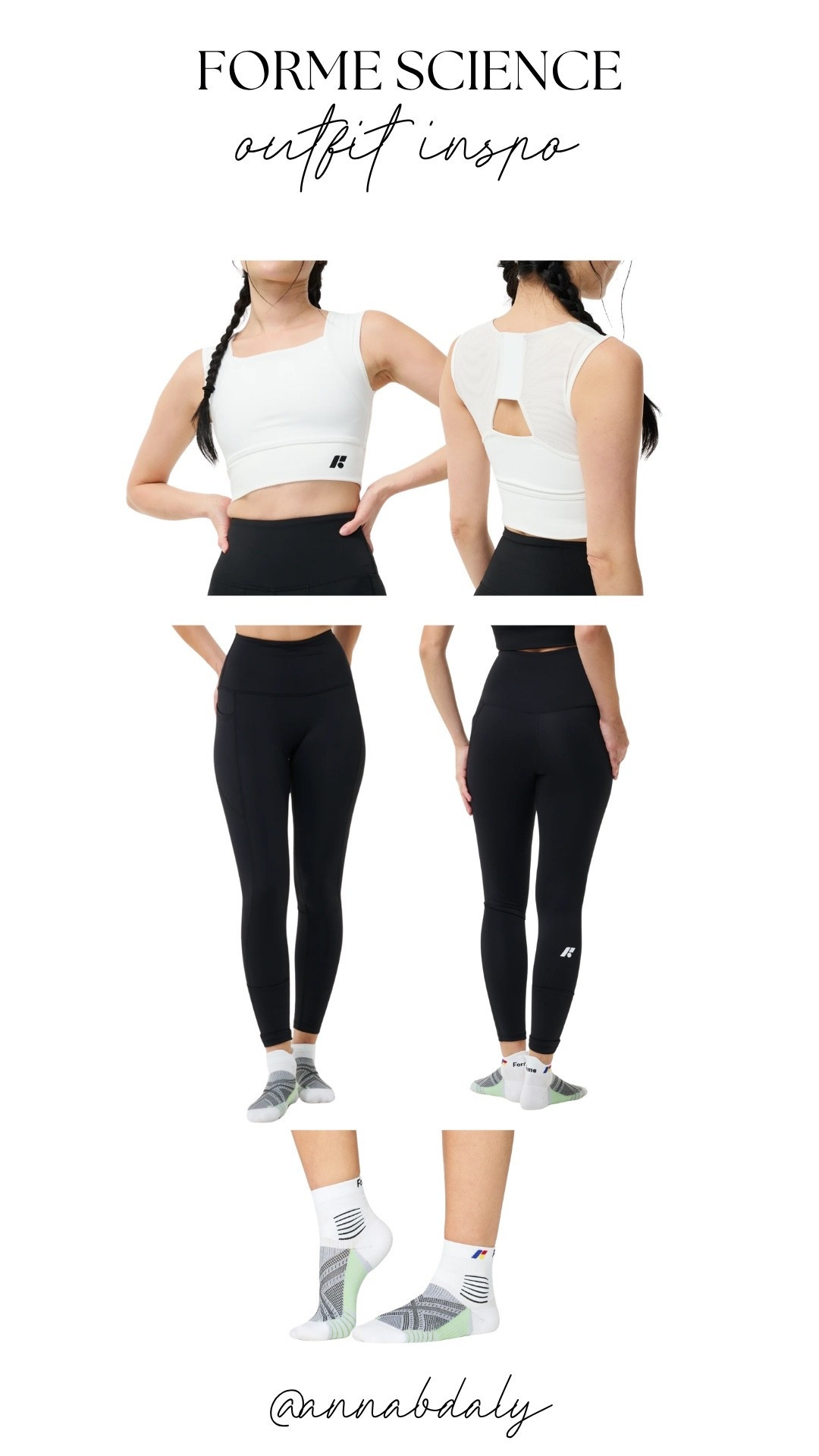 These are the pieces I have been reaching for on days when I know I will be on my feet and moving around. The Revive Bra is where I would tell everyone to start. It has stronger posture support than the Power Bra and it genuinely trains your muscles to hold you taller without effort. I notice such a difference in how I carry myself, especially  on long workdays. The leggings support your lower back and hips, do not budge, and have a side pocket for your phone. The socks give you real arch support and help reduce foot fatigue. Once everything is on, you just move and your posture does the work. Posture Durability = Longevity. @forme.science #formescience #forme #formesciencepartner

#LTKSeasonal #LTKfitnessgoals #LTKmomlife