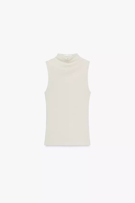 COTTON MODAL TOP | Zara UK