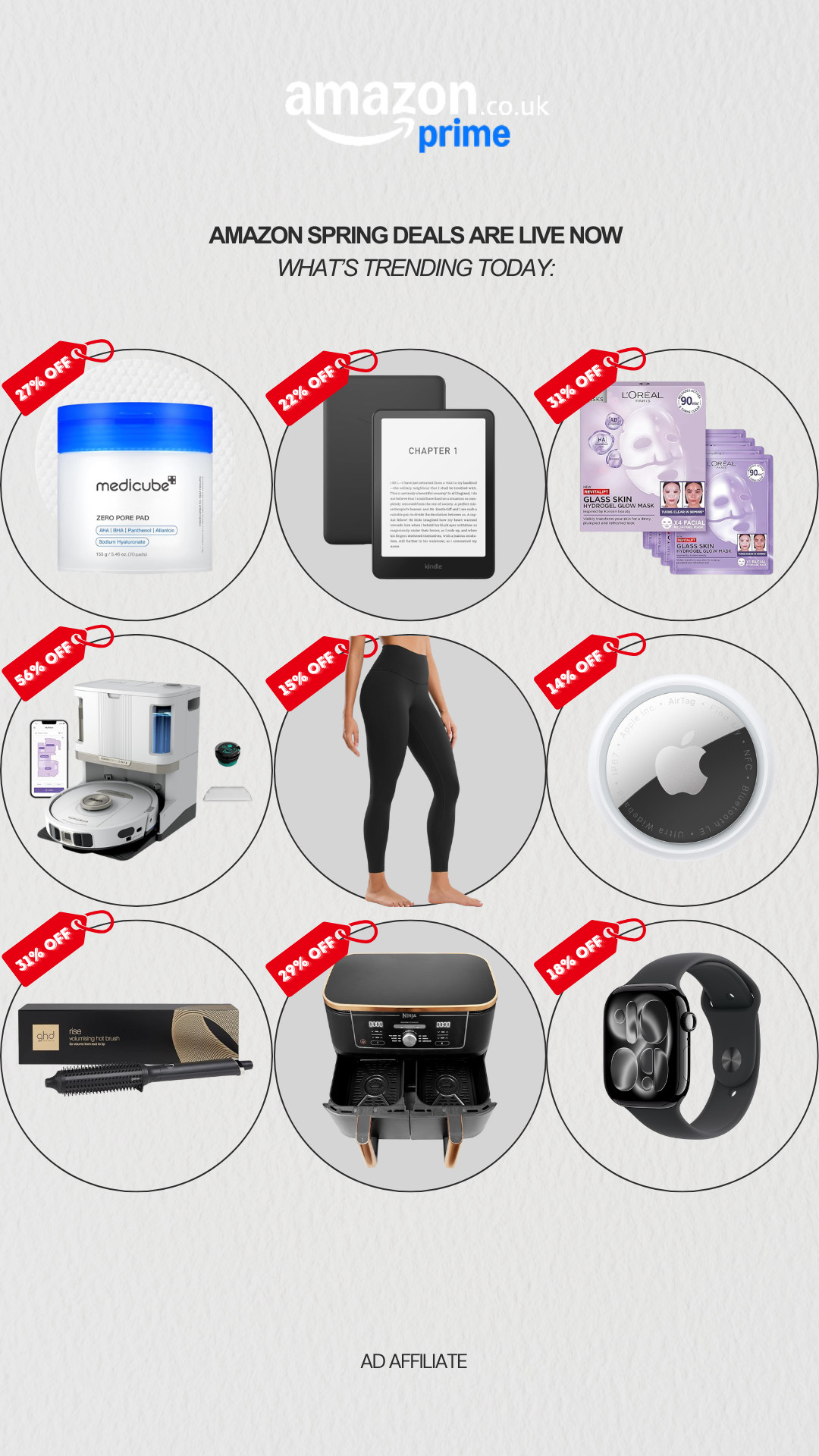 Amazon spring deal trending right now!  

 

#LTKspring