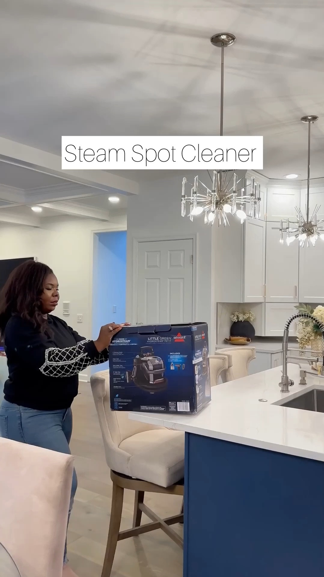 This steam spot cleaner is a game changer especially for that light fabric! #amazonbigdealdays

#LTKHome #LTKSaleAlert
