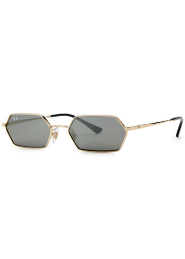 Hexagon-frame sunglasses | Harvey Nichols