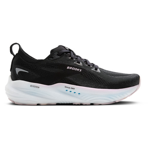 Brooks Womens Brooks Glycerin 22 - Womens Shoes Black/Orchid Ice/White Size 11.0 | Foot Locker (US)